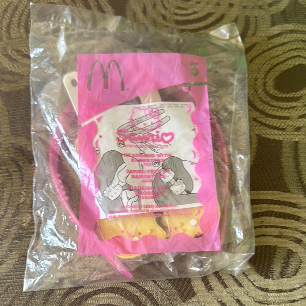 McDonald's Sanrio Pink Headband Set #5’